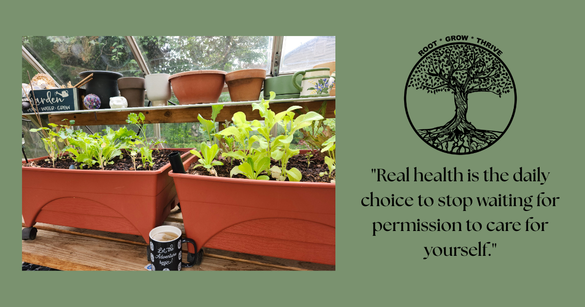 Real health is a daily choice.